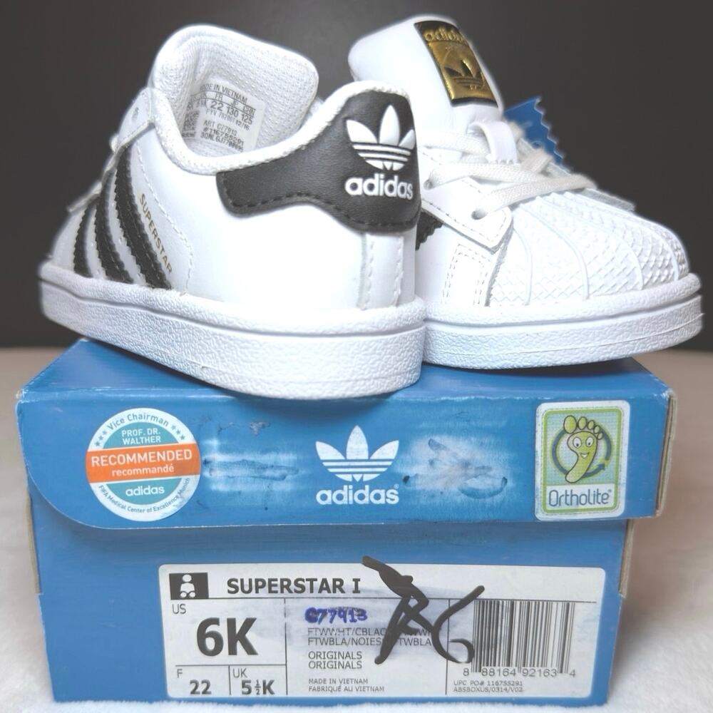 Adidas Superstar TD – White/Black - C77913 | 6 C/K